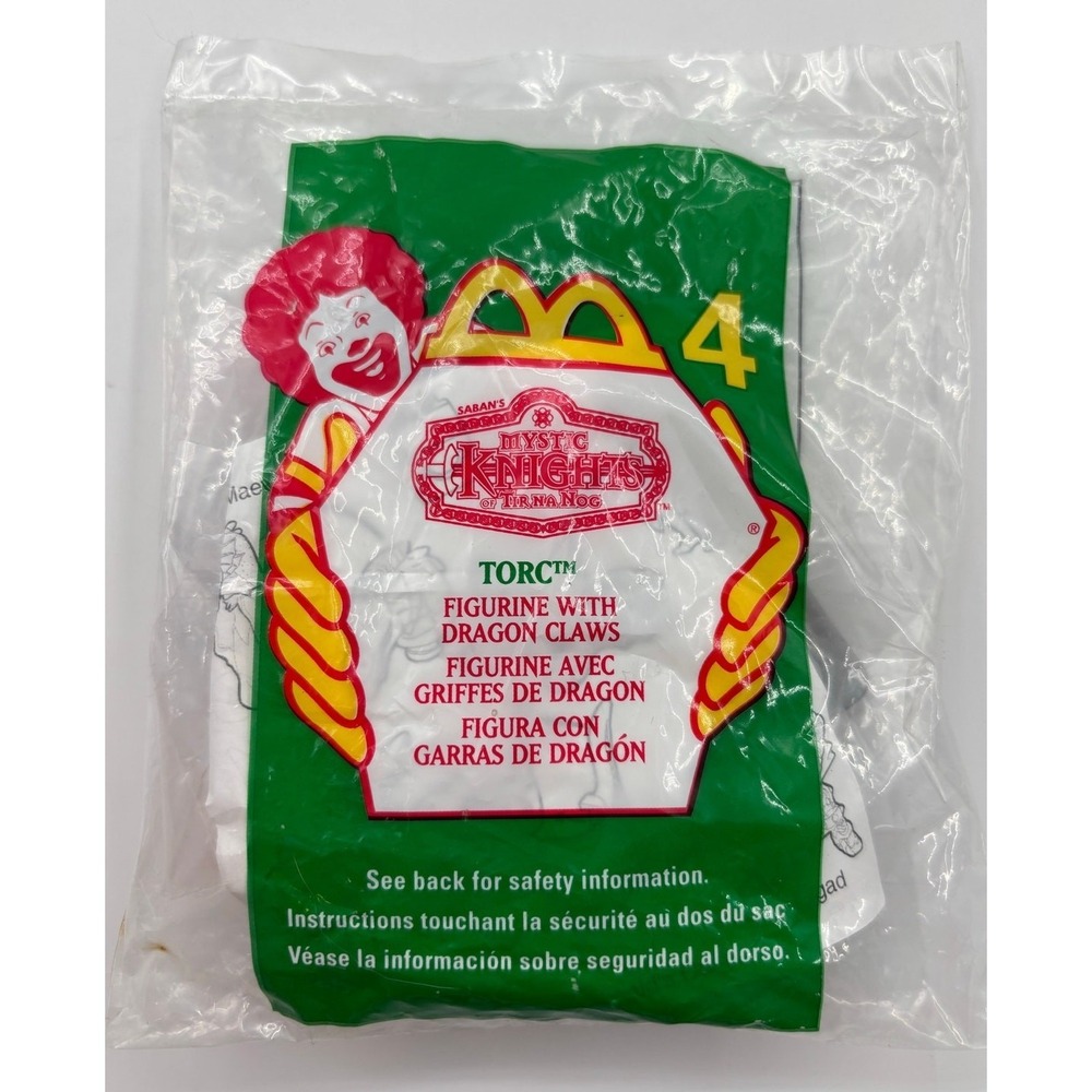 1999 Mystic Knights Of TirNaNog McDonald's Happy Meal #4 TORC -New